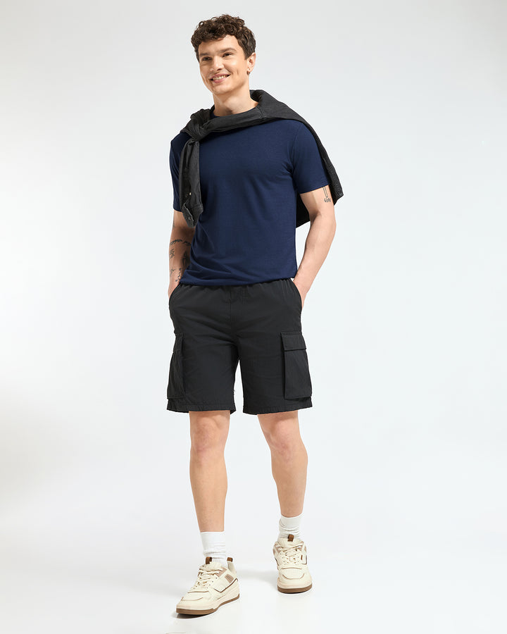 Bamboo Crew Neck - Midnight