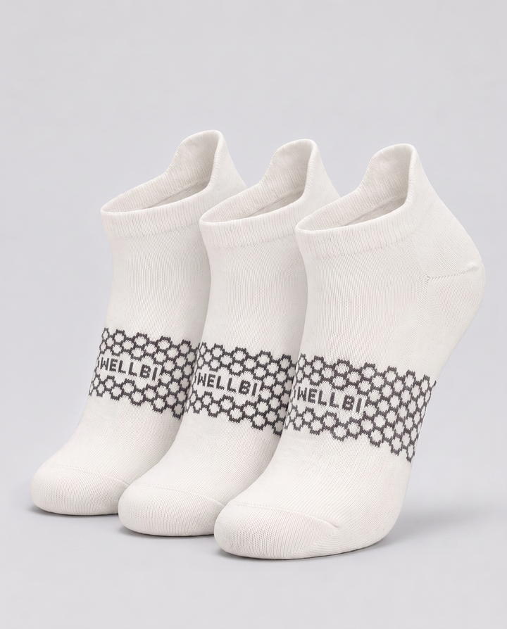 Men's Bamboo Ankle Socks - Pack of 3