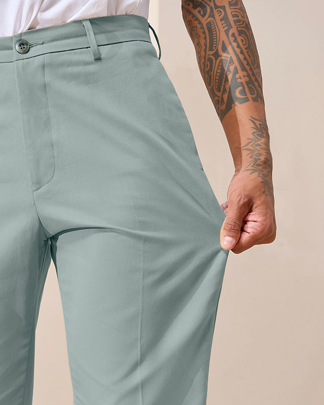 Aqua Breeze Comfort Fit Cotton Chinos