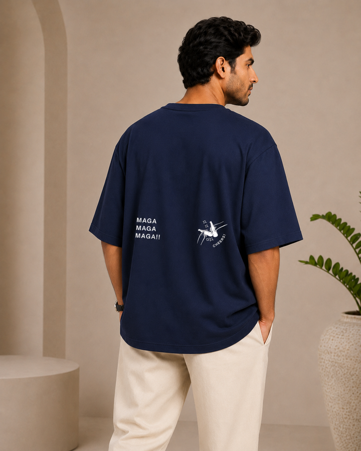 Oversized T-Shirt - Happy hour