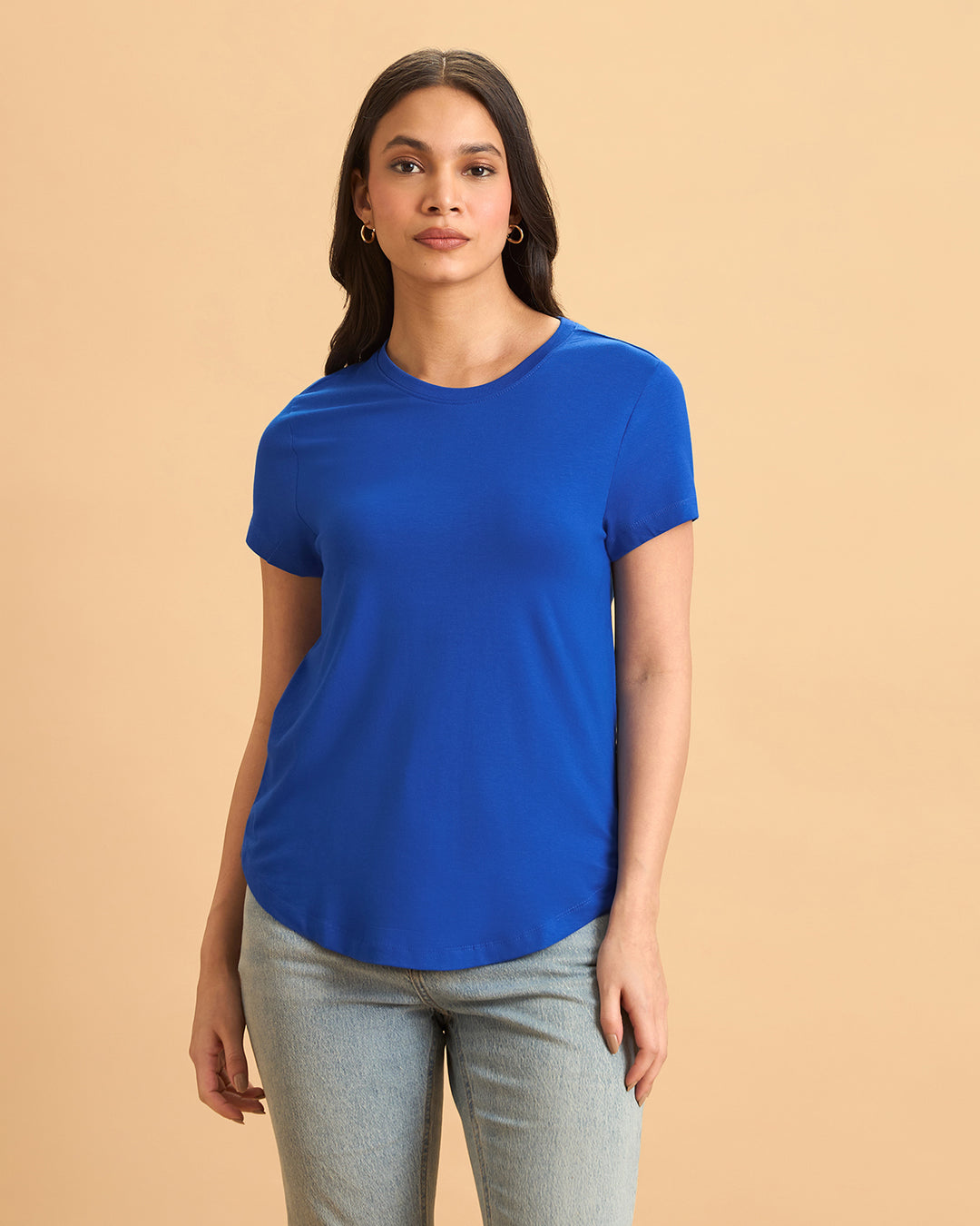 Wave Bamboo Crew Neck