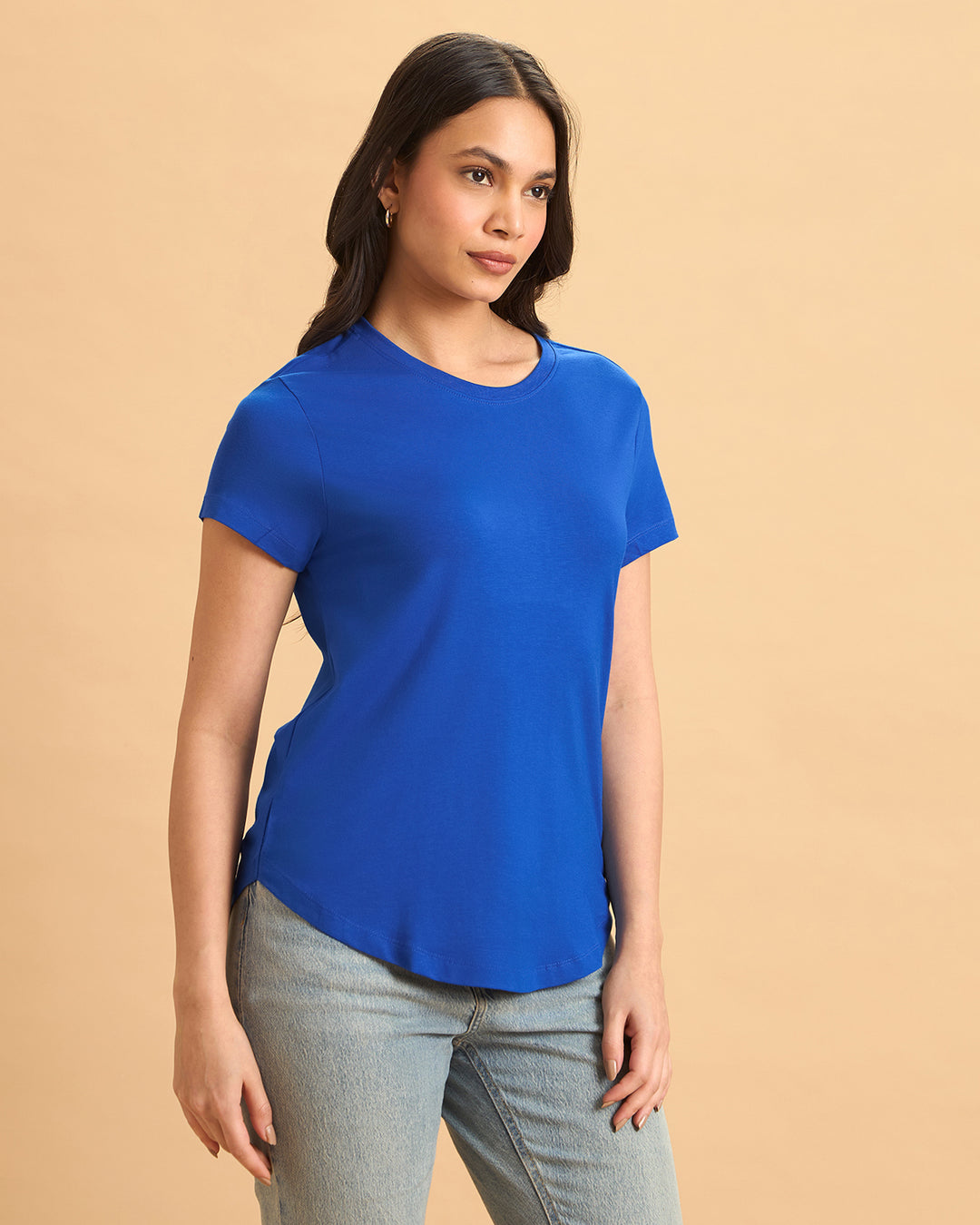 Wave Bamboo Crew Neck