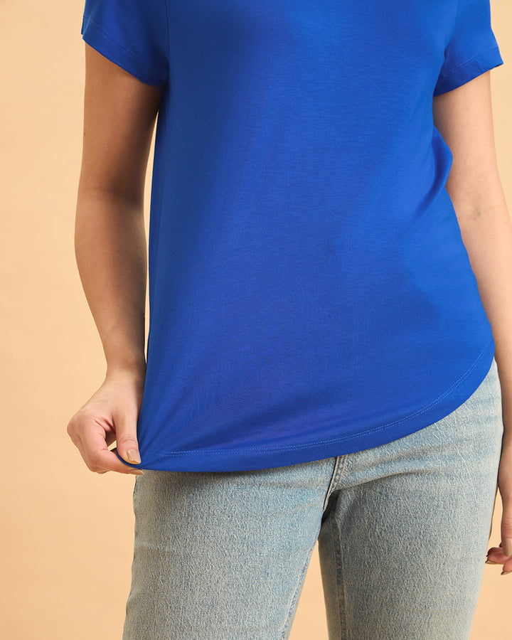 Wave Bamboo Crew Neck