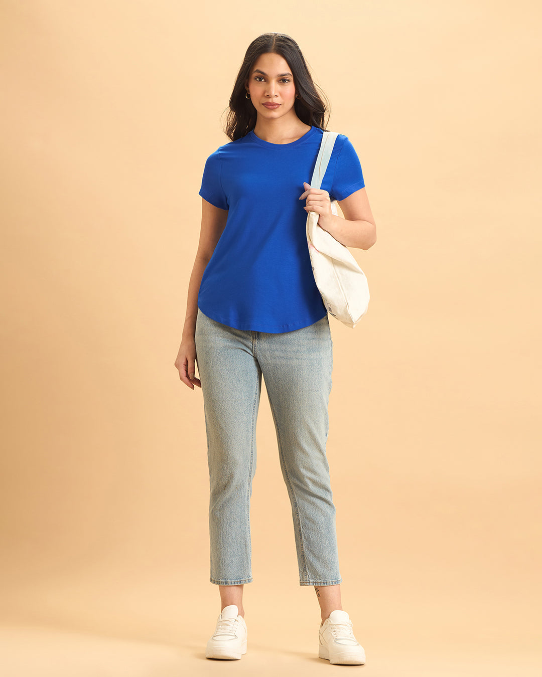 Wave Bamboo Crew Neck