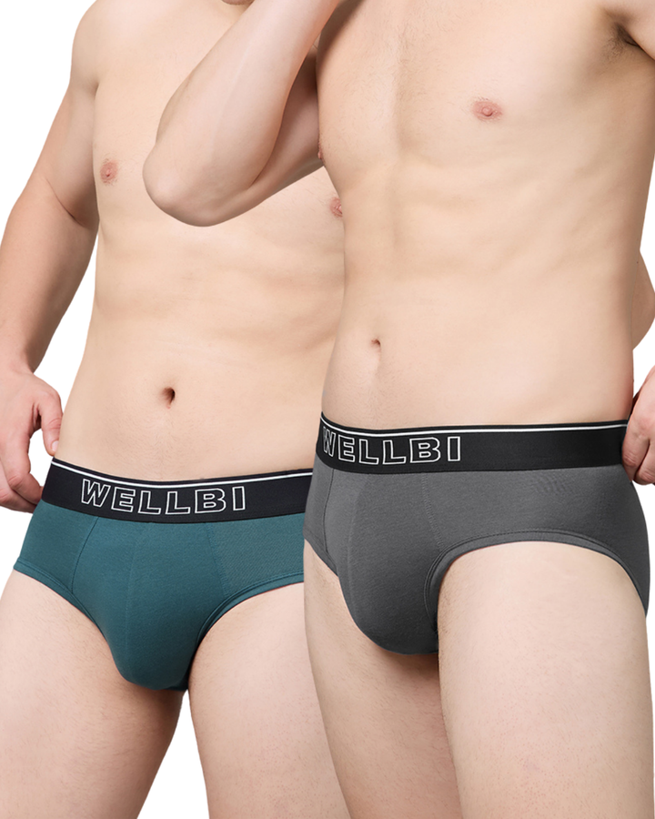Men's Bamboo Active Briefs - Pack of 2