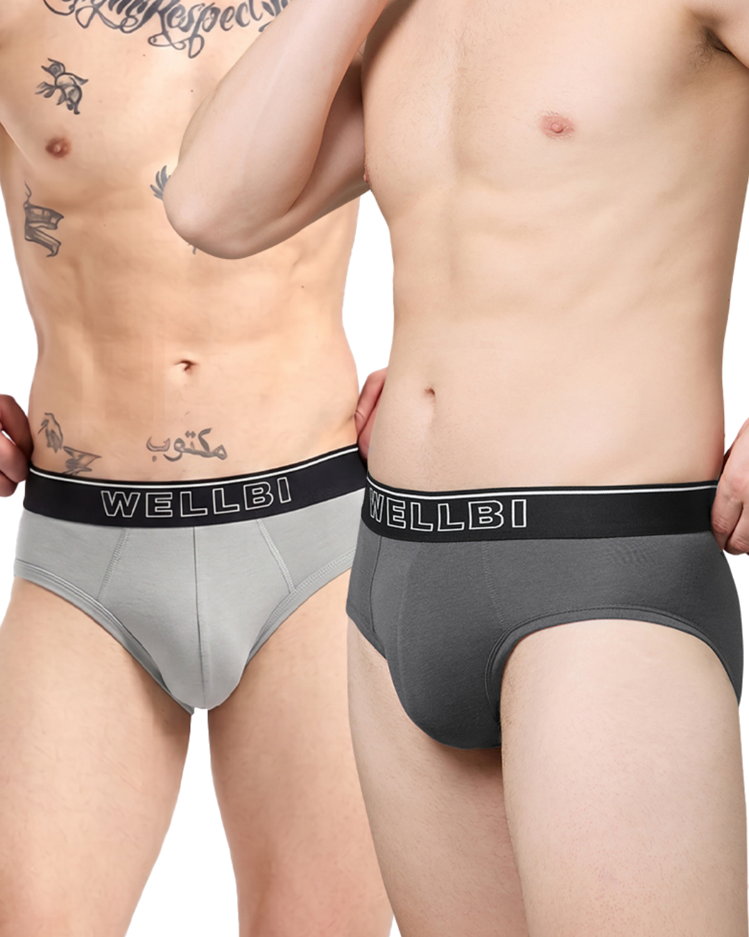 Men's Bamboo Active Briefs - Pack of 2