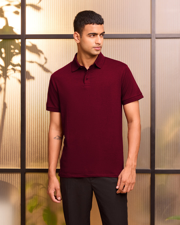 Mulberry Bamboo Polo