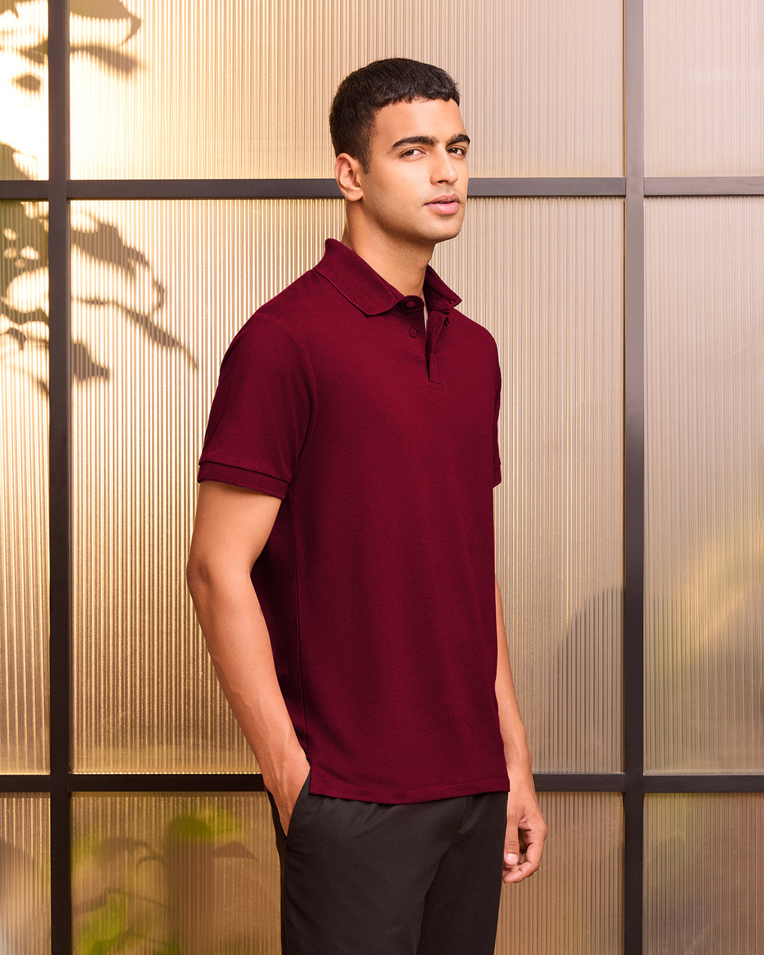 Mulberry Bamboo Polo