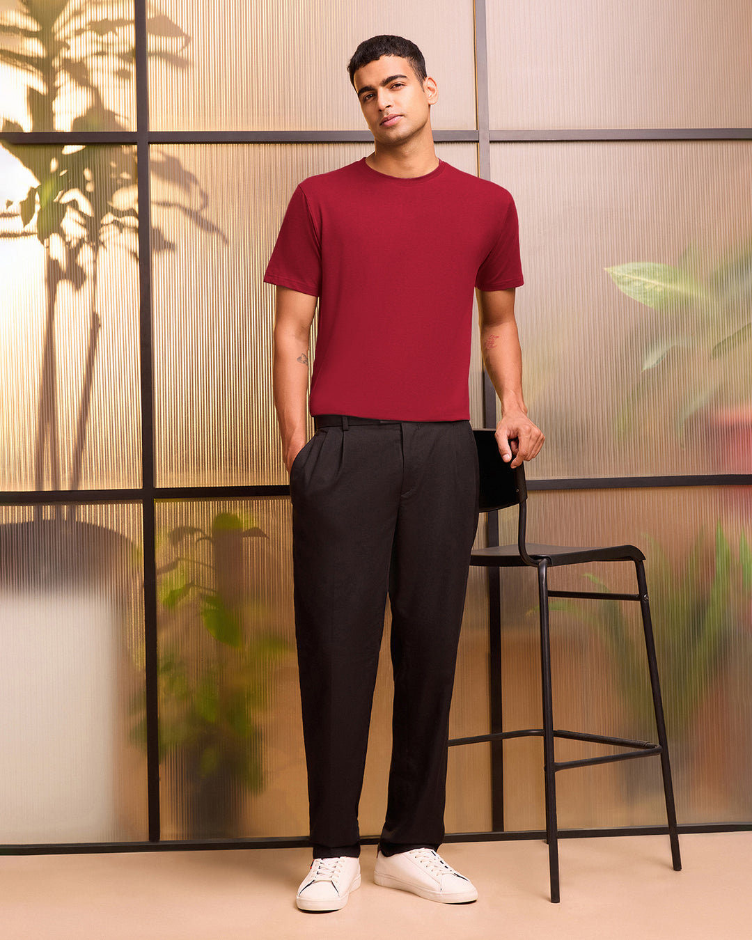 Mulberry Bamboo Crew Neck