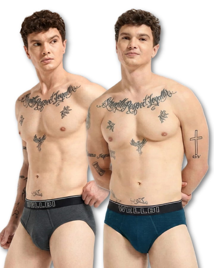 Men's Bamboo Active Briefs - Pack of 2