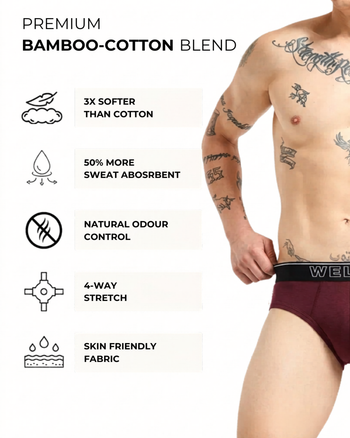 Men's Bamboo Active Briefs