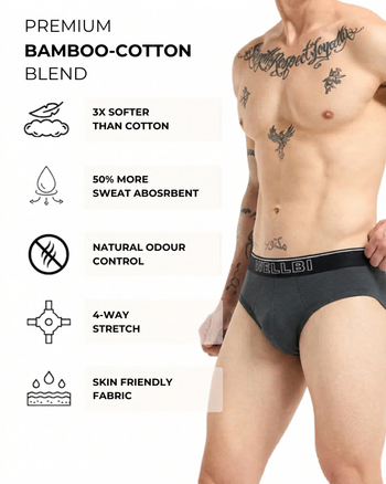 Men's Bamboo Active Briefs