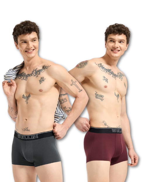 Men's Bamboo Active Trunks - Pack of 2