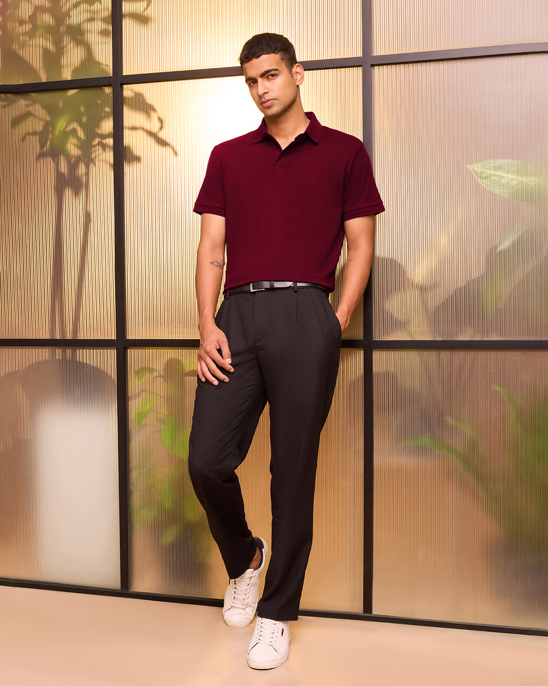 Mulberry Bamboo Polo