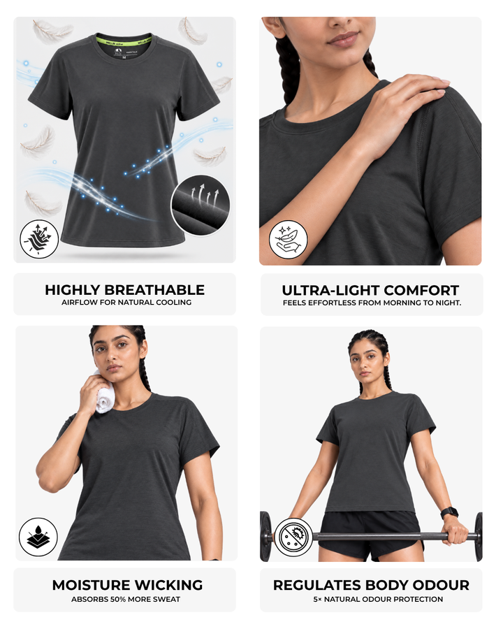 Women's Bamboo Active Performance T-Shirt