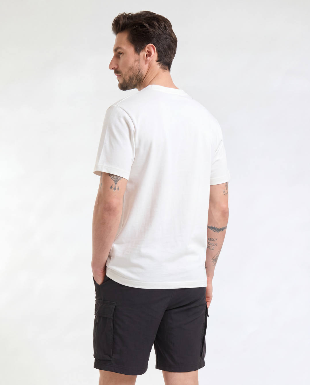 Men's Bamboo Heavy Crew Neck T-Shirt