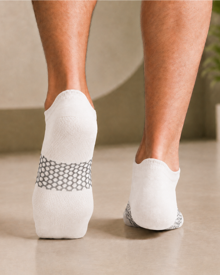 Men's Bamboo Ankle Socks - Pack of 3