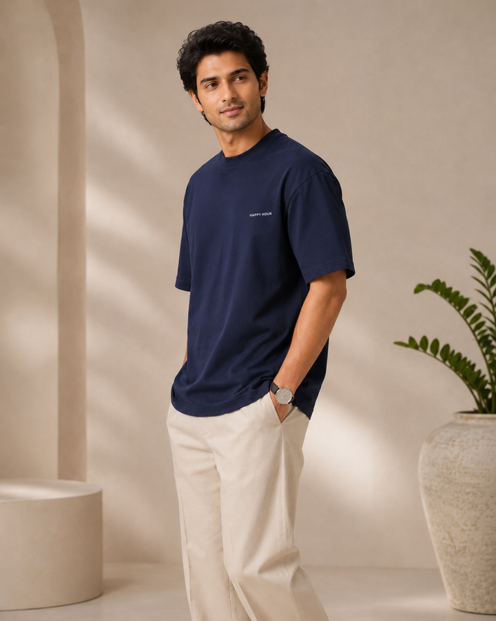Oversized T-Shirt - Happy hour
