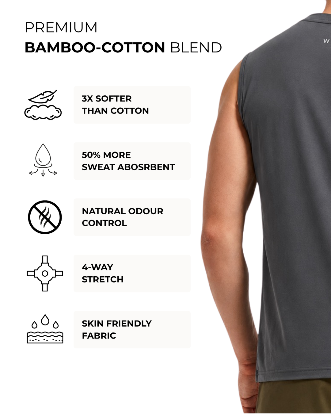 Men's Bamboo Active Tank Top