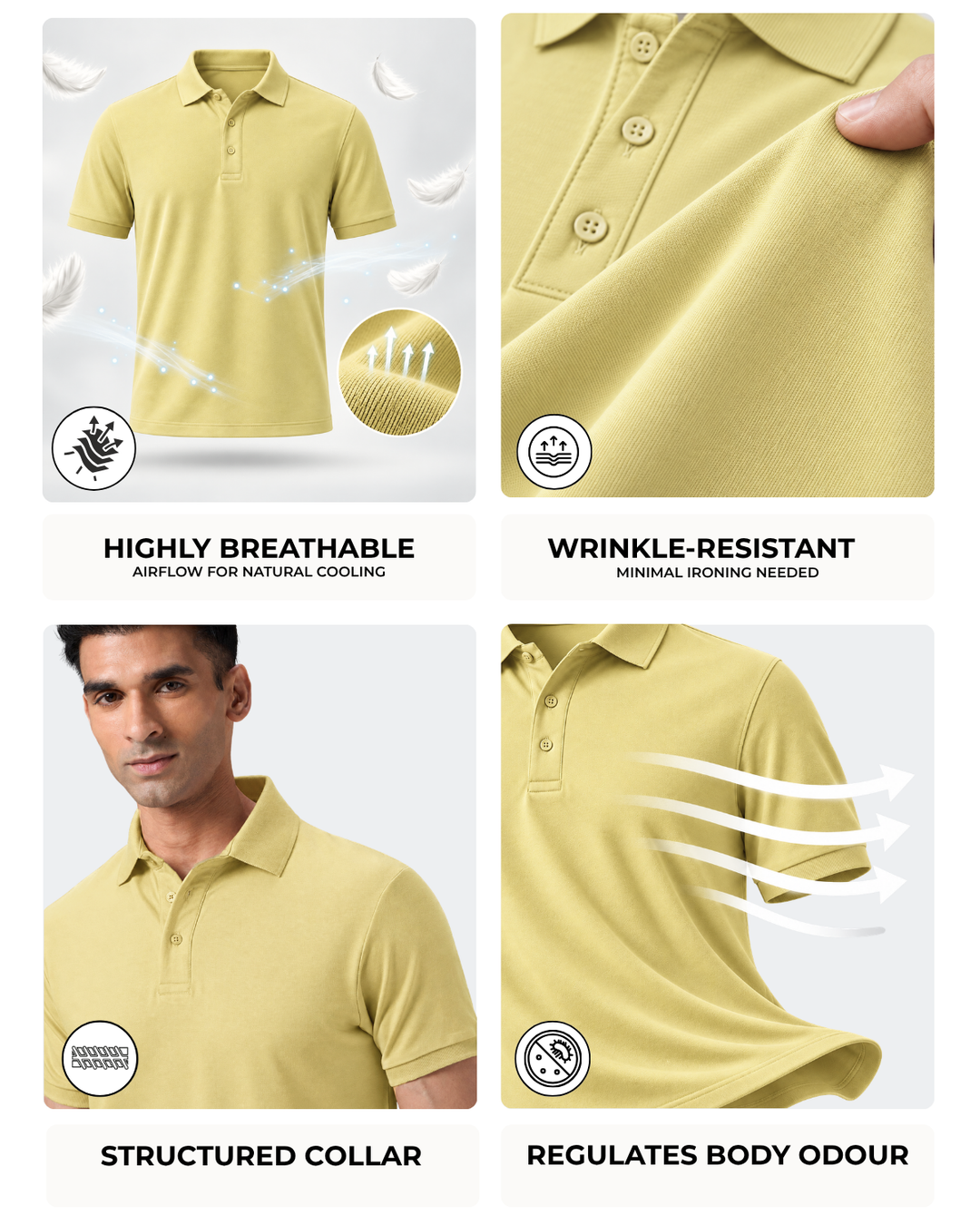 Men's Bamboo Core Polo