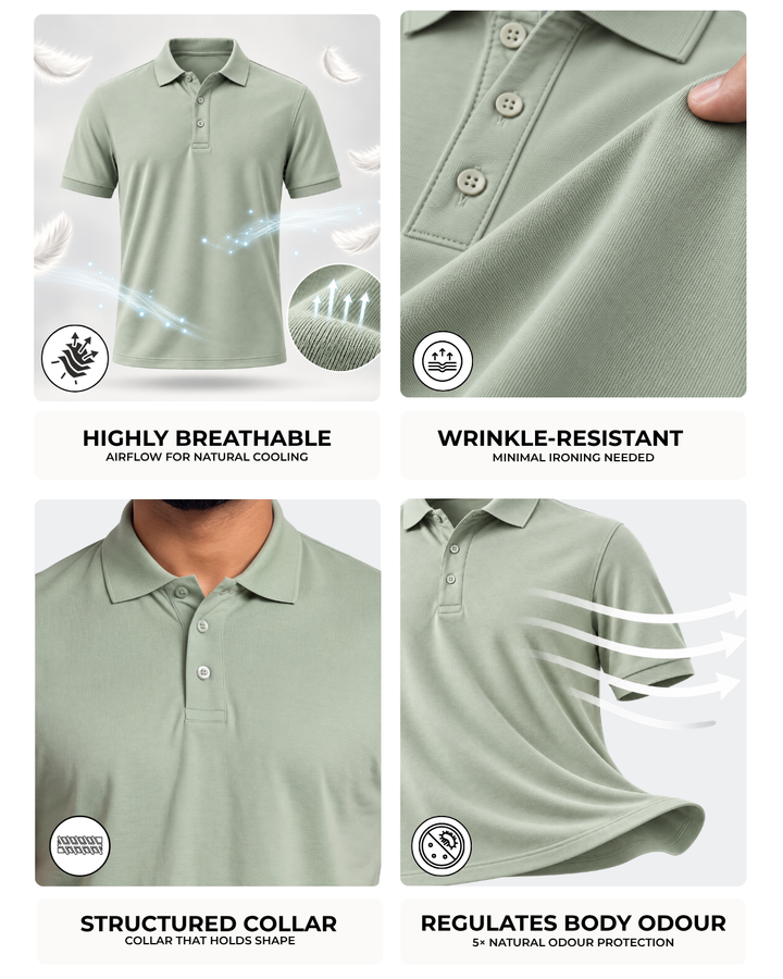 Men's Bamboo Core Polo