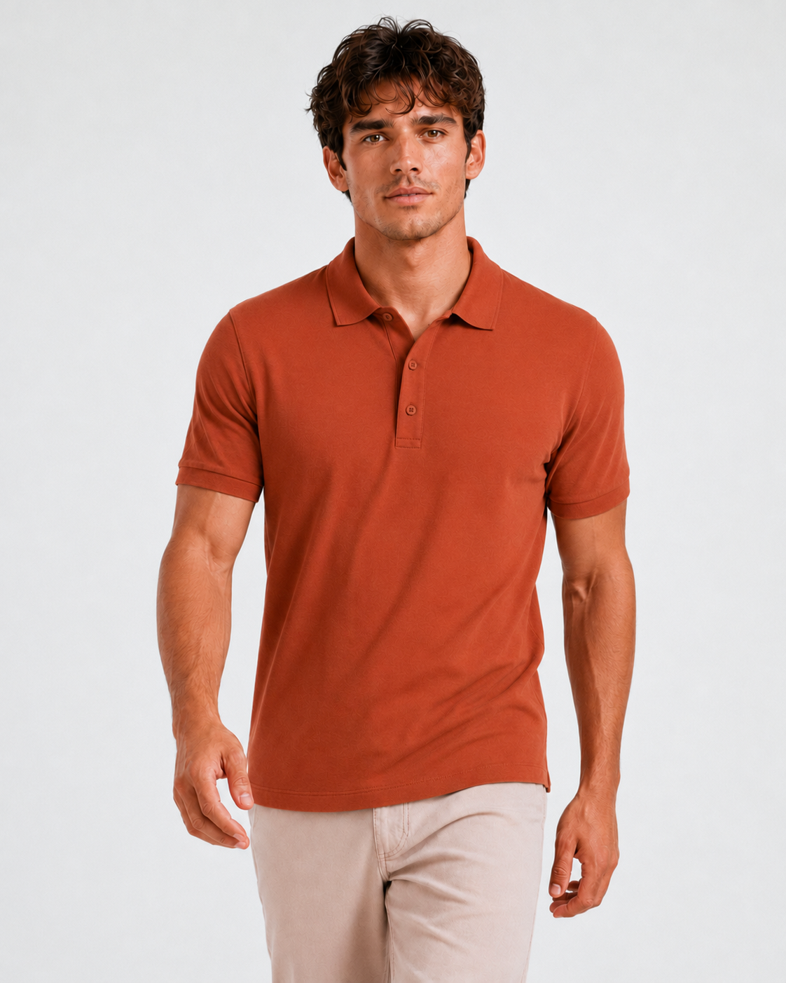 Men Bamboo Polo
