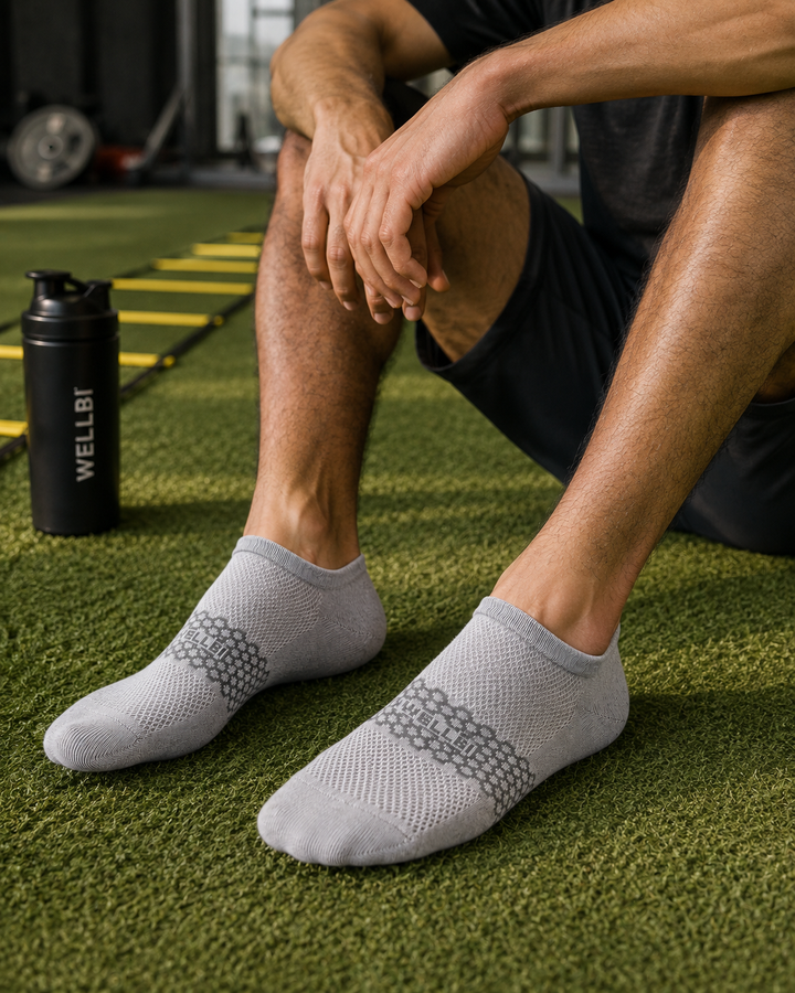 Men's Bamboo Ankle Socks - Pack of 3