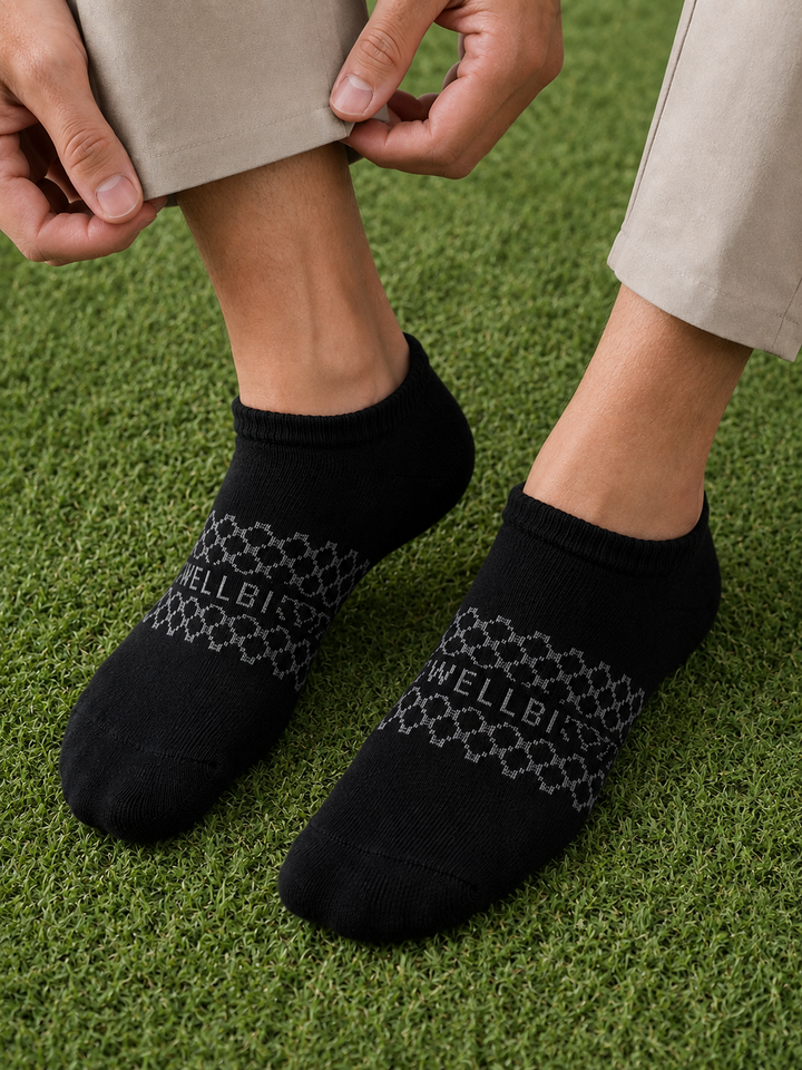 Men's Bamboo Ankle Socks - Pack of 3