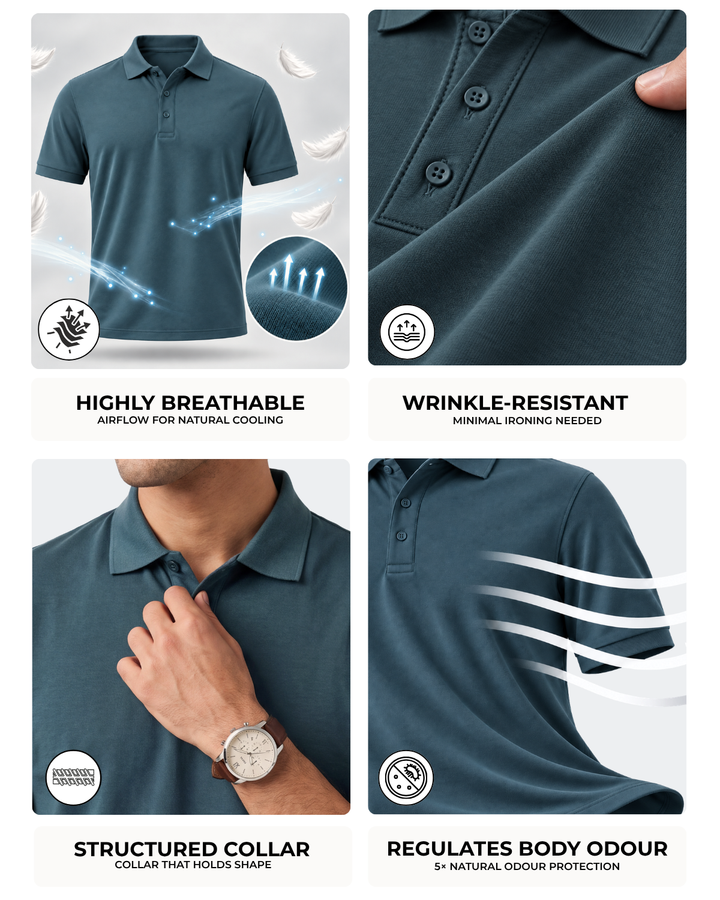 Men's Bamboo Core Polo