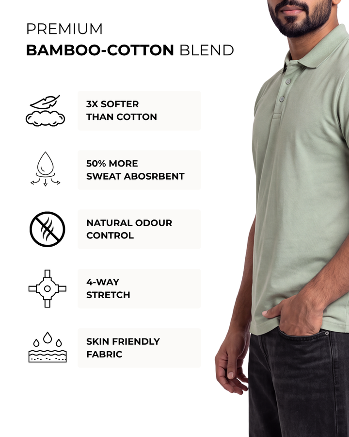 Men's Bamboo Core Polo