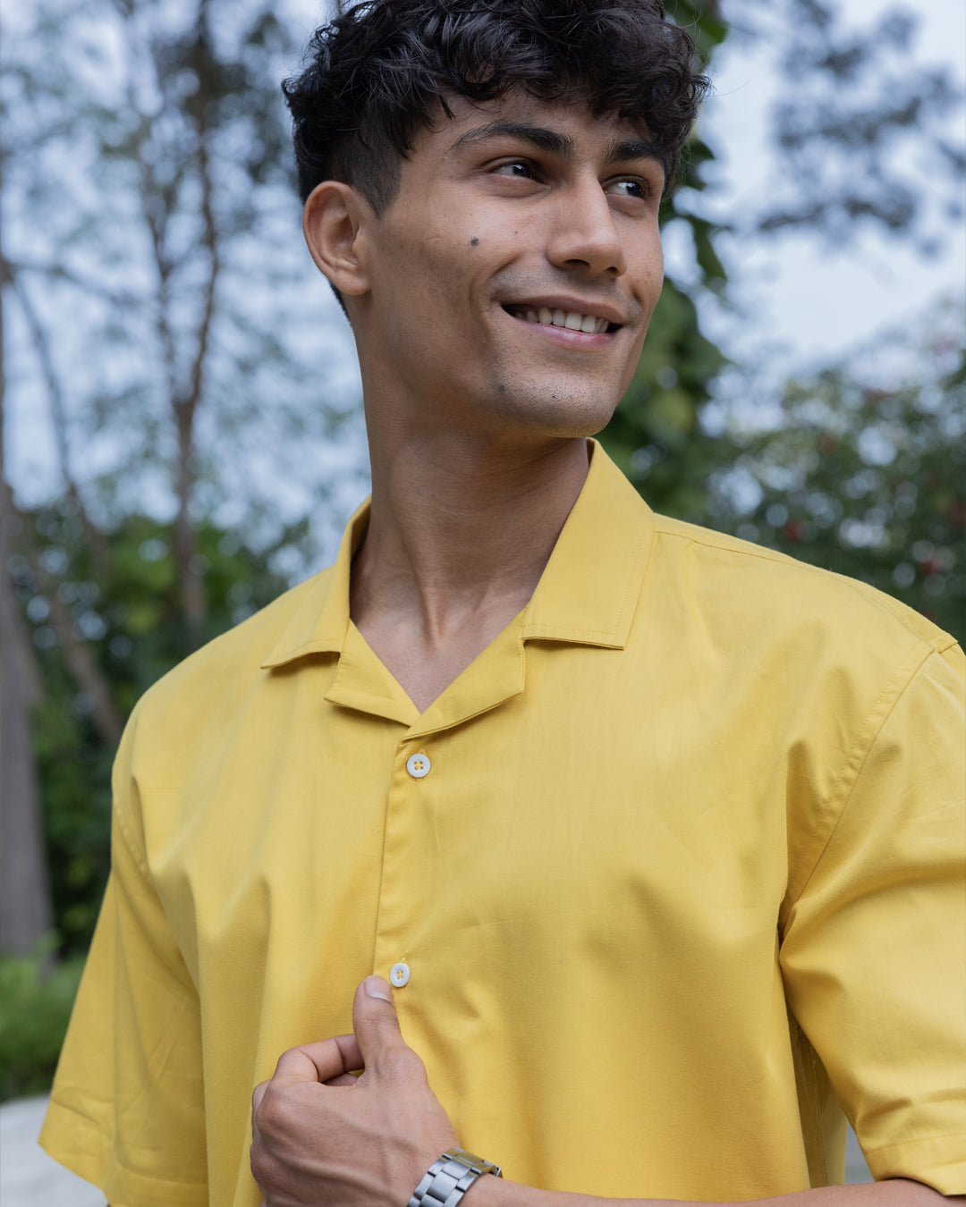 Calabrone - Cuban Collar Shirt