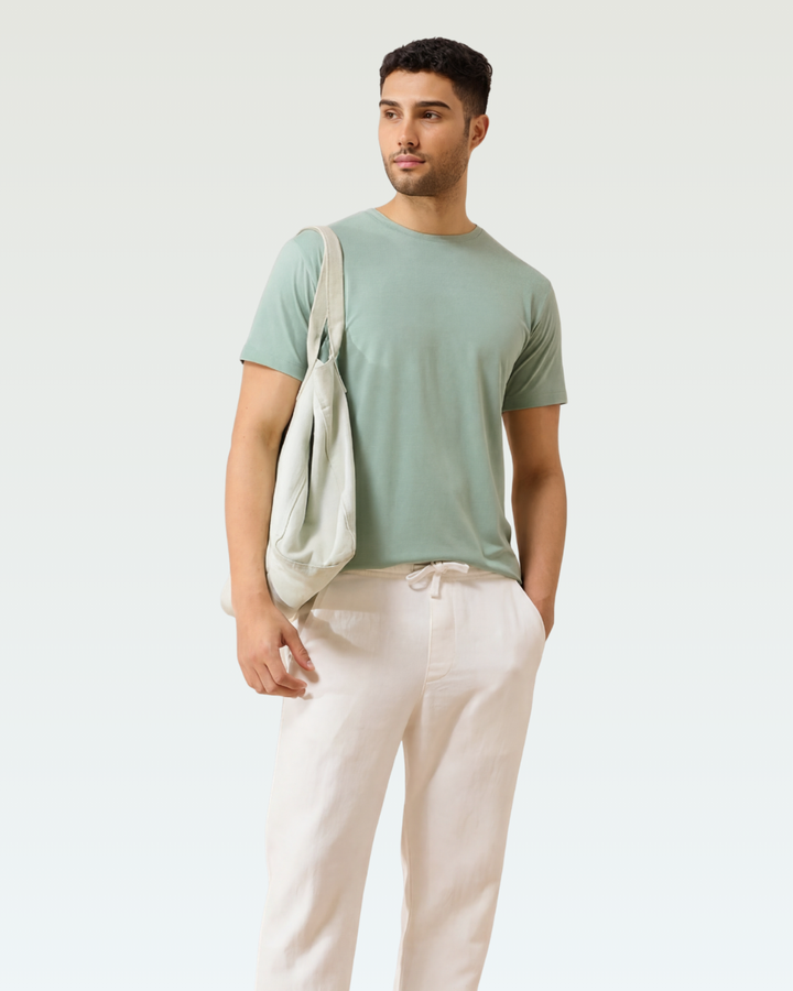 Bamboo Crew Neck - Willow