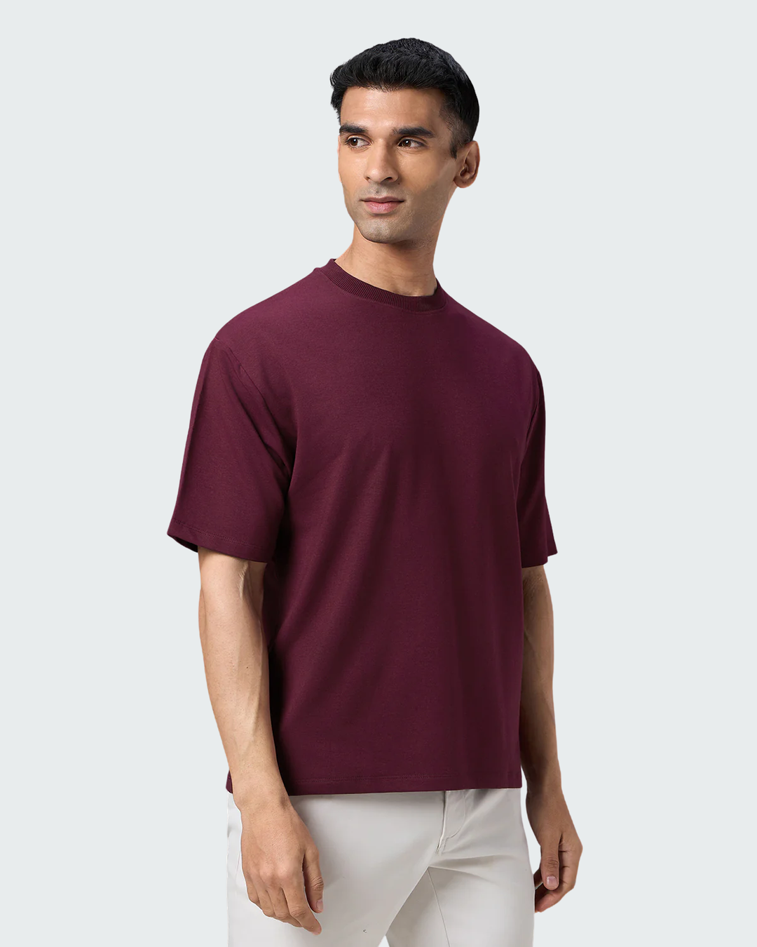 Bamboo Oversized - Claret | Wellbi Men – WELLBI Bamboo Oversized - Claret | Wellbi Men – WELLBI