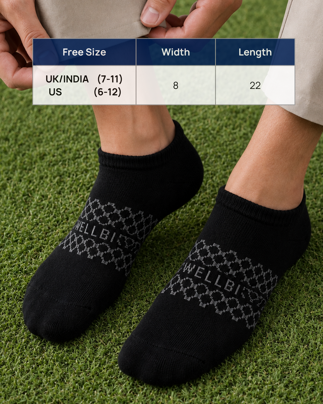 Men's Bamboo Ankle Socks - Pack of 3