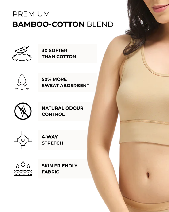 Women's Bamboo Active Lounge Bra