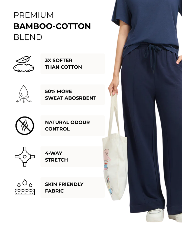 Women's Bamboo Core Wide Leg Pants