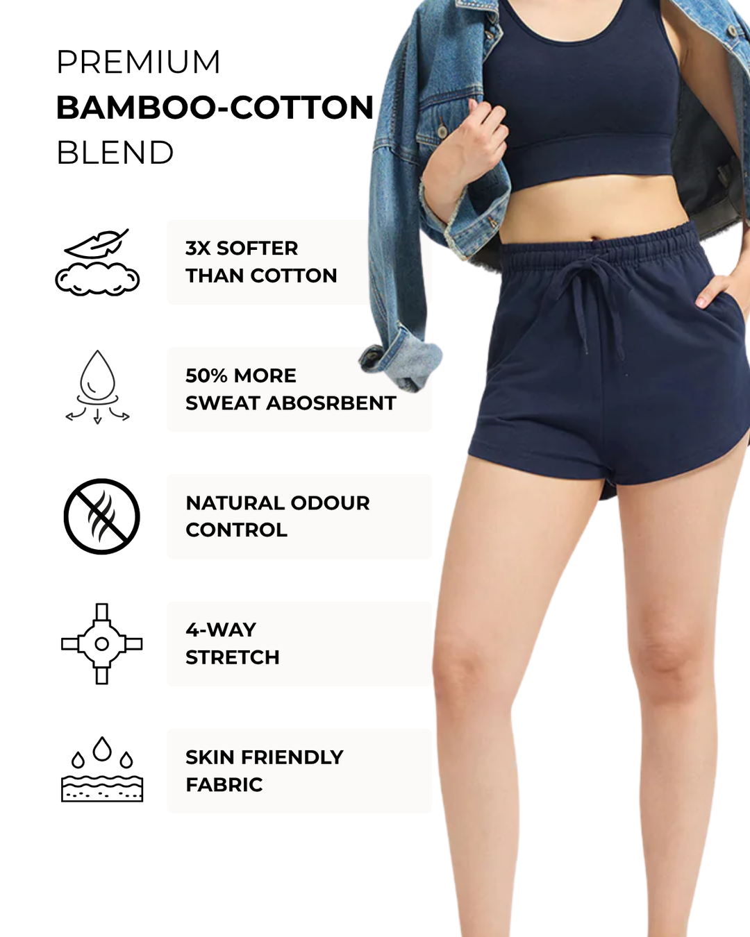 Women's Bamboo Core Shorts