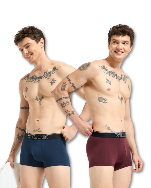 Men's Bamboo Active Trunks - Pack of 2