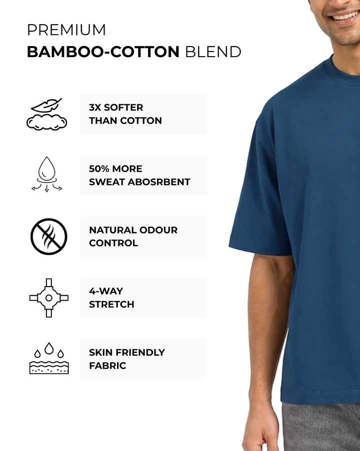 Men's Bamboo Core Oversized T-Shirt