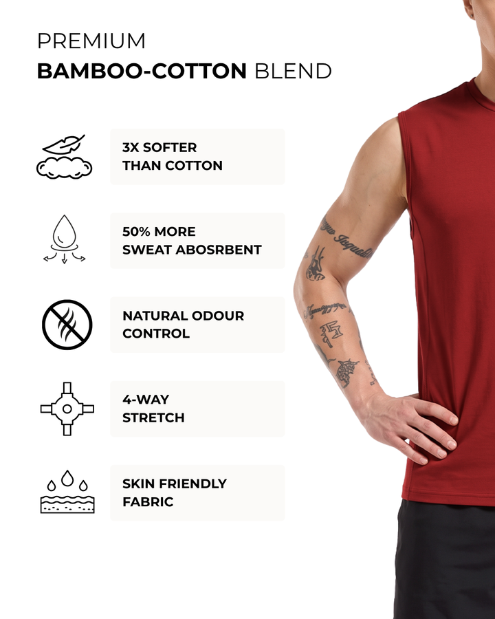 Men's Bamboo Active Tank Top