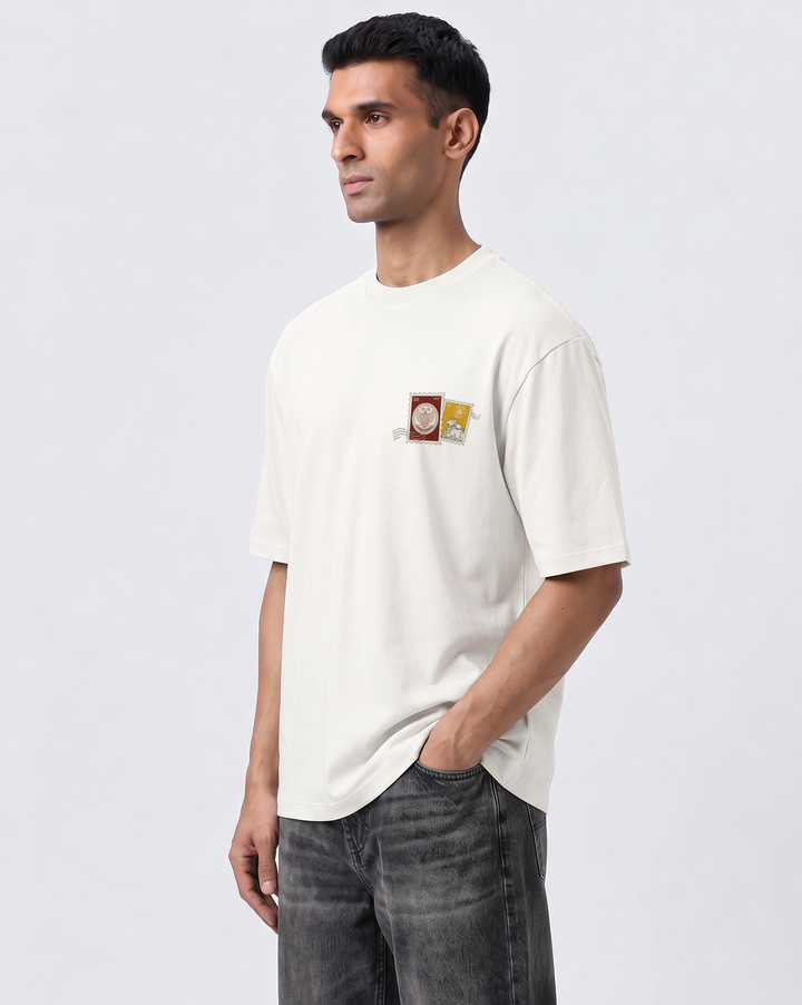 Oversized T-Shirt - Gandaberunda & Nandi