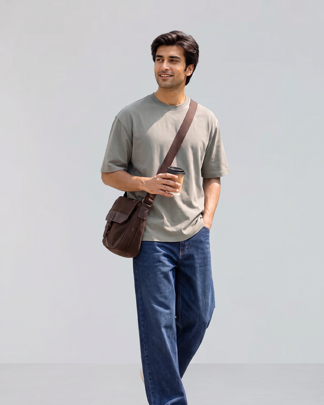 Men's Bamboo Core Oversized T-Shirt
