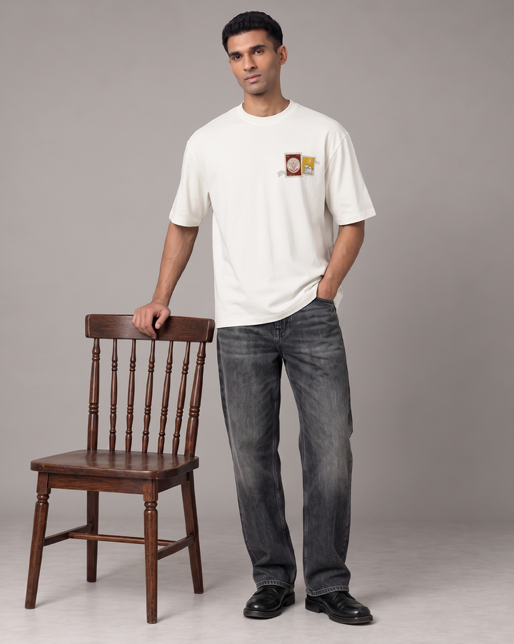 Oversized T-Shirt - Gandaberunda & Nandi