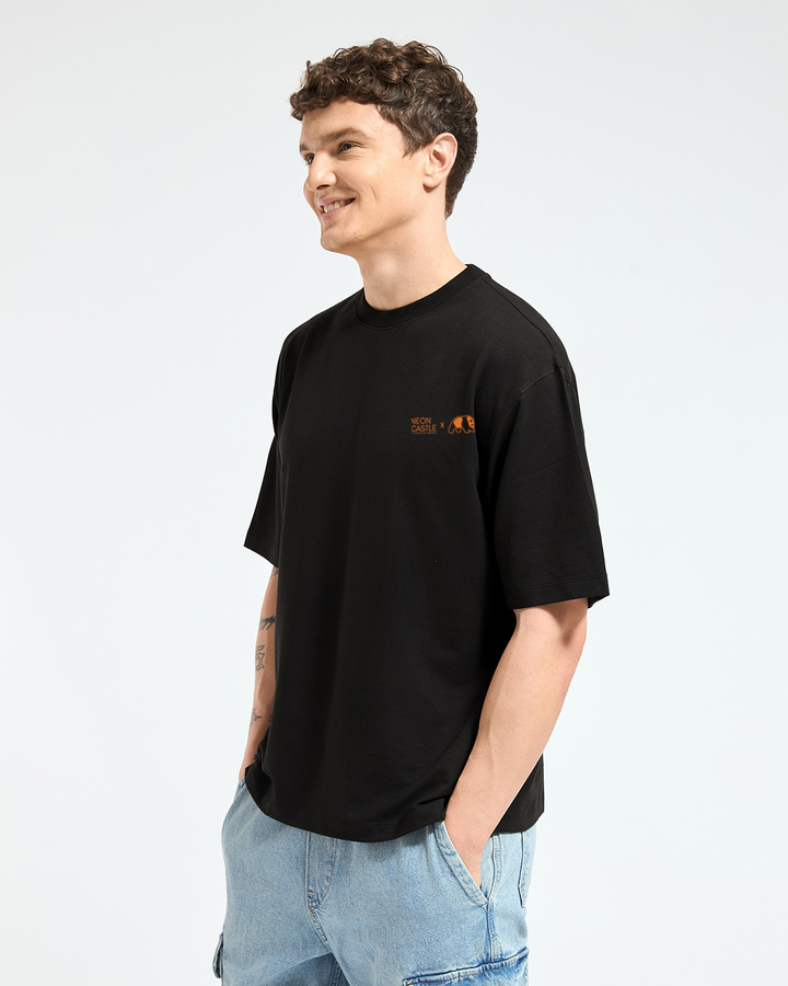 Oversized T-Shirt - Namma Mysuru ft. (Neon Castle)