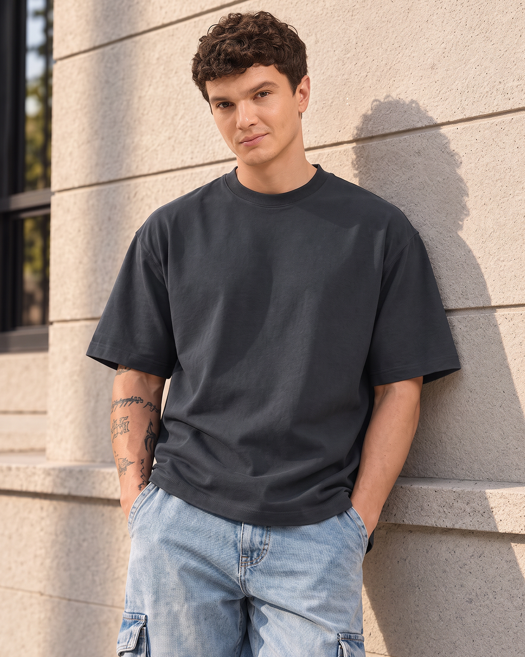 Men's Bamboo Core Oversized T-Shirt