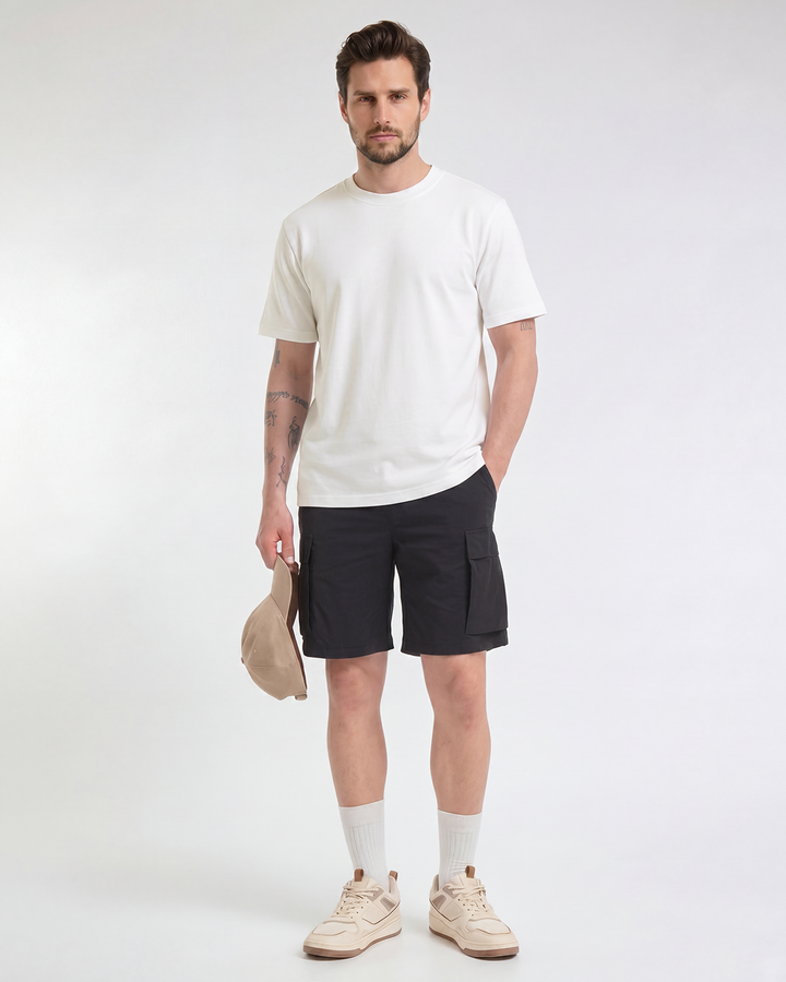 Men's Bamboo Heavy Crew Neck T-Shirt