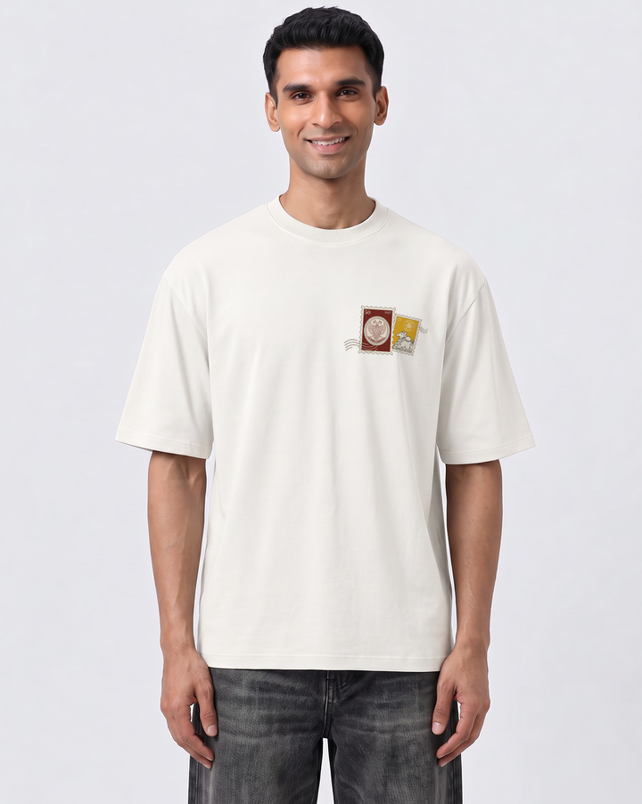 Oversized T-Shirt - Gandaberunda & Nandi