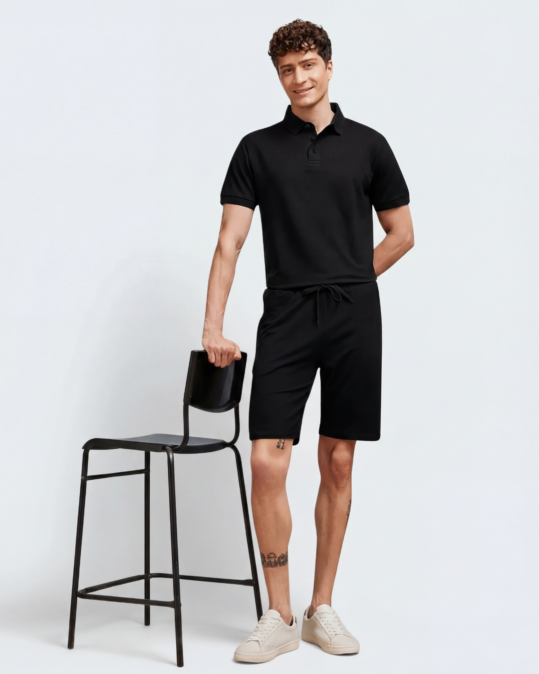 Bamboo Shorts - Noir
