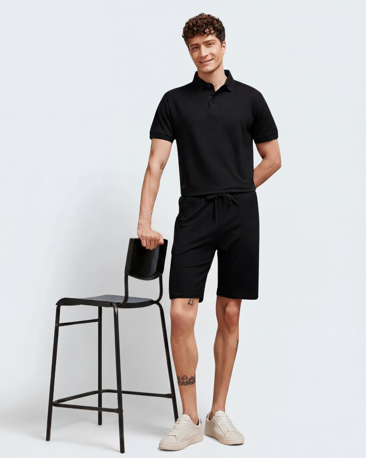 Bamboo Shorts - Noir