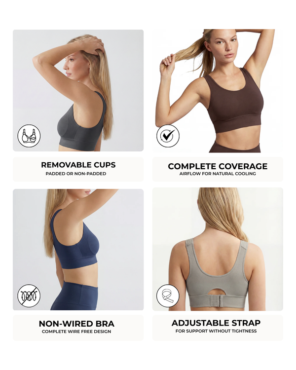 Women's Bamboo Active Lounge Bra